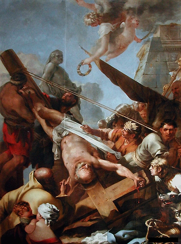 Crocifissione di san Pietro - Cathédrale Notre, Dame, Musee de la Ville de Paris, Musee Carnavalet, Parigi